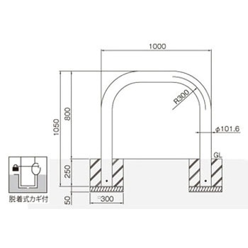 Y84PK-10 ���^�X�^���_�[�h(�X�`�[���^�C�v) ��� 25970413