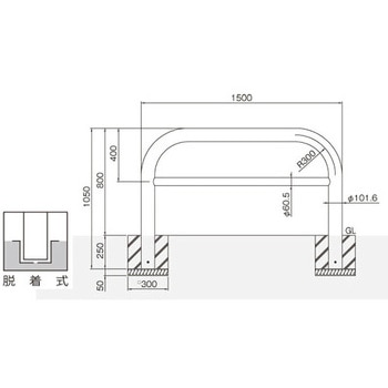 横型スタンダード(スチールタイプ) 帝金