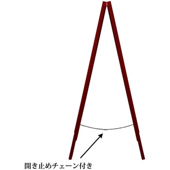 案内板ダークレッド ワールドクラフト
