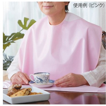 食事用エプロンDX 403702シリーズ - フットマーク