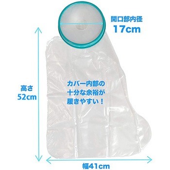 TAKUMED 繰り返し使えるギプスカバー 防水シャワーカバー TAKUMED