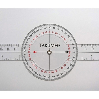 TAKUMED プラスチック 角度計 ゴニオメーター X000シリーズ TAKUMED