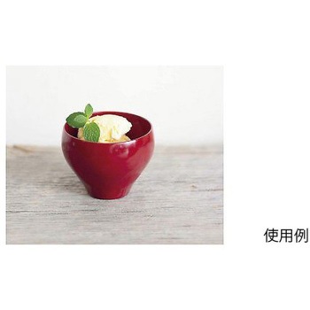 デザートカップ 朱 丸十