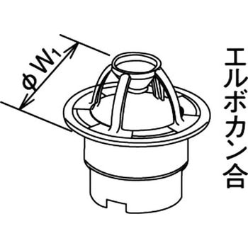 KA3N940 自在ドレン JIS管用 Panasonic(パナソニック) 25980344