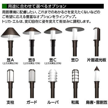 APL17 LEDioc AREA TOLICA-L用オプション 片面遮光板 1個 岩崎電気