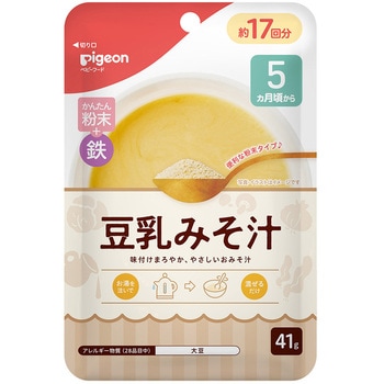 かんたん粉末+鉄 豆乳みそ汁 41g ピジョン