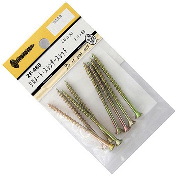 2F488 �N�����[�g �X�����_�[�X���b�h 2F�V���[�Y BEAVER(�r�[�o�[) ���@3.8�~60mm 1�p�b�N(8��) 2F488 25992638