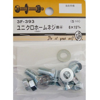 3F393 ���j�N���z�[���l�W �M+ 3F�V���[�Y BEAVER(�r�[�o�[) ���@6�~15mm 1�p�b�N(5��) 3F393 25995438