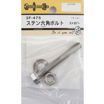ステン六角ボルト 3Fシリーズ BEAVER(ビーバー)