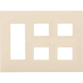 WTL7087F アドバンスSコンセントプレート7コ用 Panasonic(パナソニック) 25999558