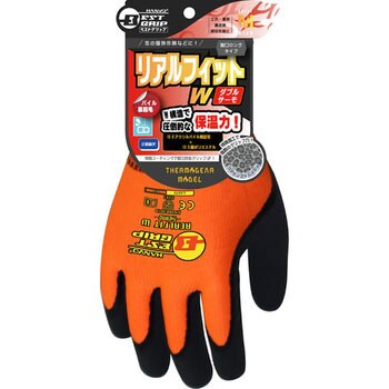 BEST GRIP リアルフィットダブルサーモ HANVO(ハンボ) 背抜き 防寒用手袋 【通販モノタロウ】