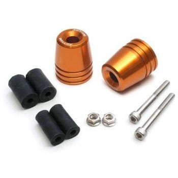 60800305 アルミバーエンド GLD ACTIVE(アクティブ)[バイク部品] 26017313