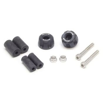 アルミバーエンド リボルバー マットBLK - ACTIVE(アクティブ)