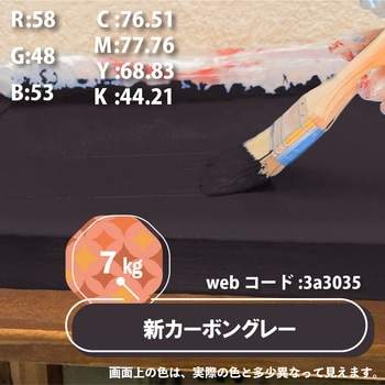 油性シリコン遮熱屋根用 油性屋根用塗料 (つやあり) カンペハピオ