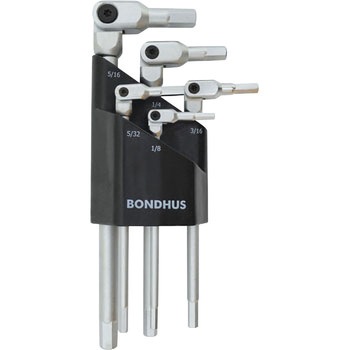 HEX PRO ピボットヘッド六角レンチセット インチ BONDHUS 六角棒レンチ