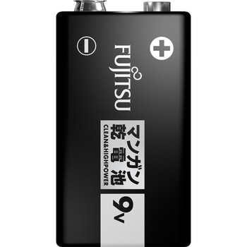 6F22U(S) マンガン乾電池9V形 1個 FDK 【通販モノタロウ】