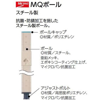 ポール メトロマックスQ用 MQシリーズ ERECTA(エレクター)