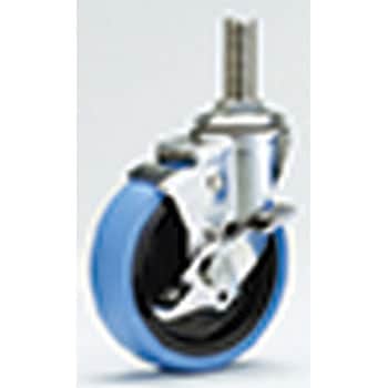 打ち込み単独キャスター 幅広型ゴム車 Sシリーズ - ERECTA(エレクター)