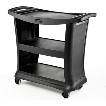 エグゼクティブサービスカート 多目的カート/万能カート ブラック W991×D533×H965mm ERECTA(エレクター)