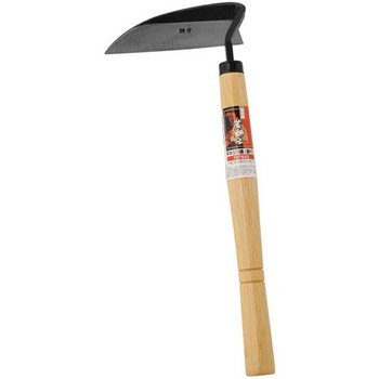 平ネジリ鎌 鋼付 若獅子