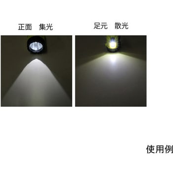 [充電式] フラッシュライト/LED 防爆構造 EA758SDシリーズ エスコ