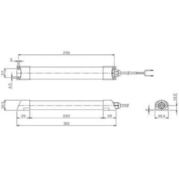 照明灯/LED AC100-240V EA815LNシリーズ エスコ