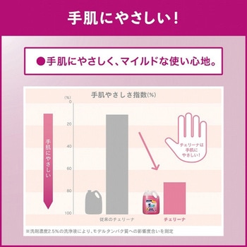 食器調理器具用洗剤 チェリーナ 4.5L×4個 エスコ