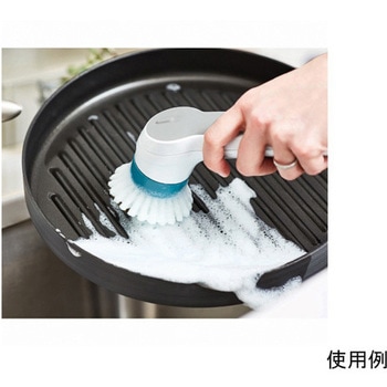 電動ブラシ 充電式 240×60×56mm/DC3.6V エスコ