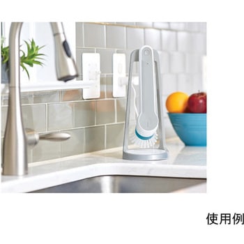 電動ブラシ 充電式 240×60×56mm/DC3.6V エスコ
