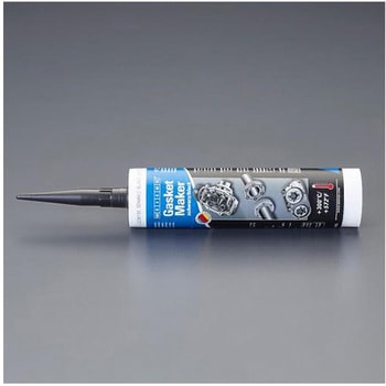 液状ガスケット 耐熱/黒色 310mL エスコ