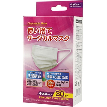 使い捨てサージカルマスク 30枚入×50箱 TS30シリーズ クー・メディカル・ジャパン