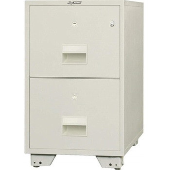 A4KJ-2 耐火キャビネット 1台 LION (ライオン事務器) 【通販