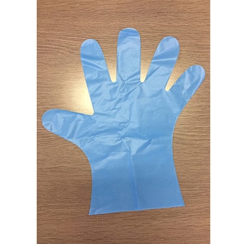 ハンドスキニー手袋 ブルー TO-600Bシリーズ ホワイトマックス