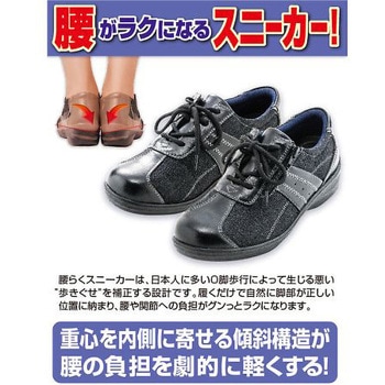 腰らくスニーカー グリム