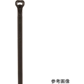 ステンレス爪ロック式ナイロン結束バンド 耐熱耐候性黒 BTシリーズ PANDUIT(パンドウイット)