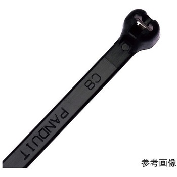 ステンレス爪ロック式ナイロン結束バンド 耐熱耐候性黒 BTシリーズ PANDUIT(パンドウイット)