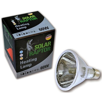 SOLAR RAPTOR ソーラーラプター ヒーティングランプ 60W 遠赤カバー付 アズワン