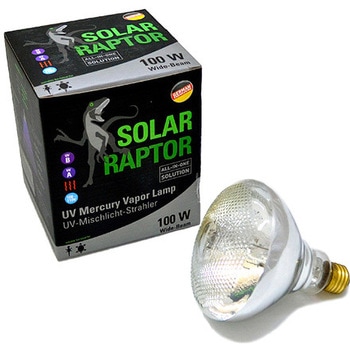 SOLAR RAPTOR ソーラーラプター UVマーキュリーランプ UVB+UVA安定器内蔵タイプ アズワン