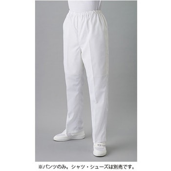 防塵パンツ 白 FD301B-01 東洋リントフリー