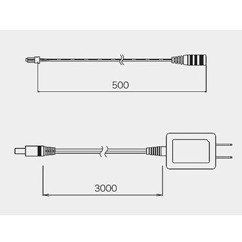 ニコUFO myubo用ACアダプター DC5V 日恵製作所