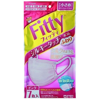 フィッティ シルキータッチ耳ゴムふわり 7枚入 玉川衛材