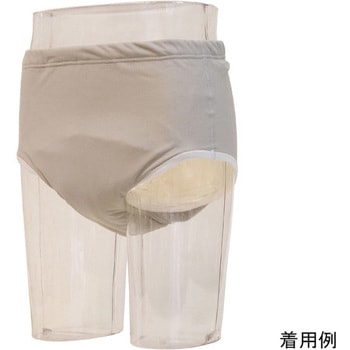 デラックス安心ブリーフ300 男性用 グレー ニシキ