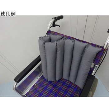 ジャバラ背あて車椅子用クッション 業務用 丸井商事