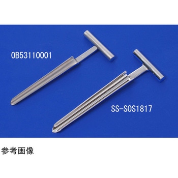 ステン半固形物サンプラー コンパクト アズワン