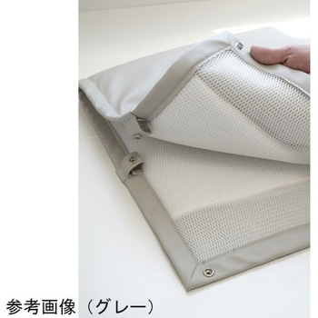 サイドレールクッションカバー L字用 0102シリーズ 特殊衣料