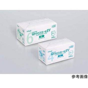 RPクロスガーゼEV 200枚入 - オオサキメディカル