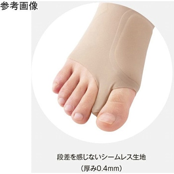ソルボ外反母趾サポーター スキニーフィット ブラウン 三進興産