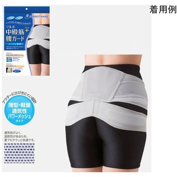 ソルボ中殿筋+腰ガード メッシュ薄型 三進興産