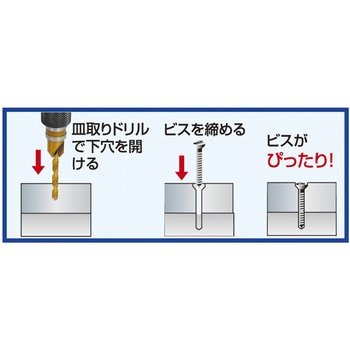 パイロットビット 皿取り錐 DIA-T
