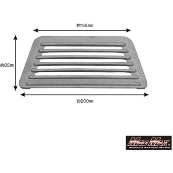 ホンダ CBR400F テールフィンカバー アルミ - MAD MAX(マッドマックス)